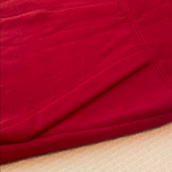 Zara Womens Red Long Sleeve Versatile Sweater Dress With Two Front Pockets - Picture 5 of 8